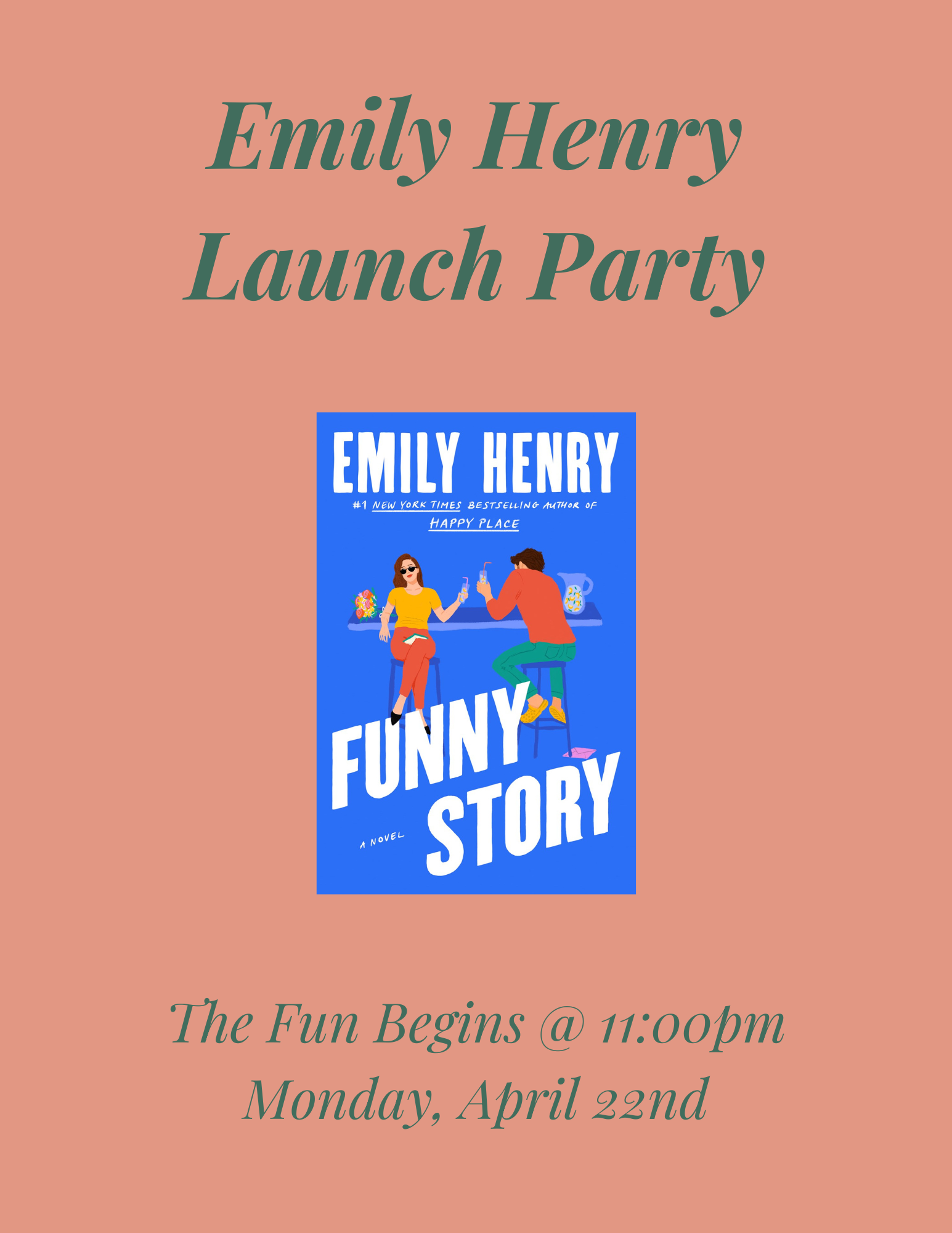 Emily Henry Launch Party *SOLD OUT*
