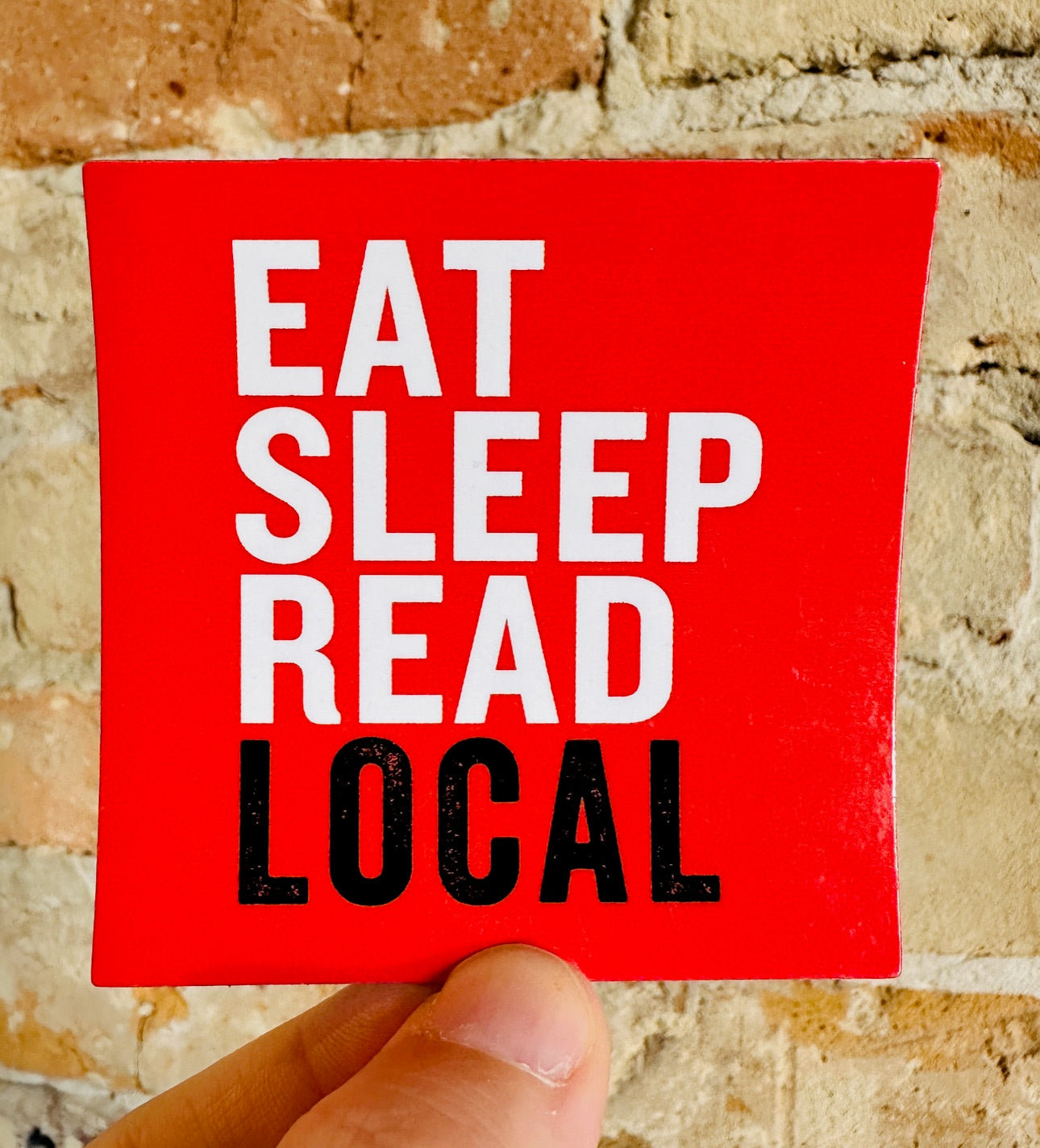Eat Sleep Read Local Magnet