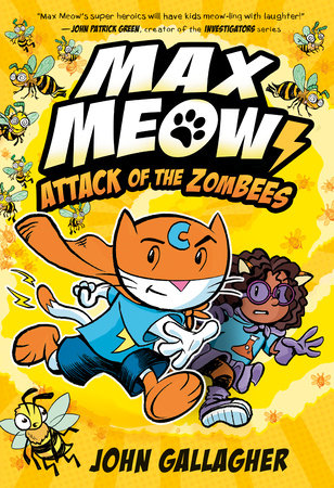 Max Meow 5: Attack of the Zombees (A Graphic Novel) – The Bookshelf