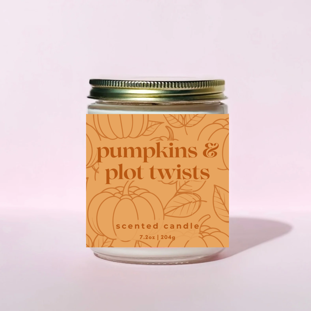 Pumpkins & Plot Twists Candle