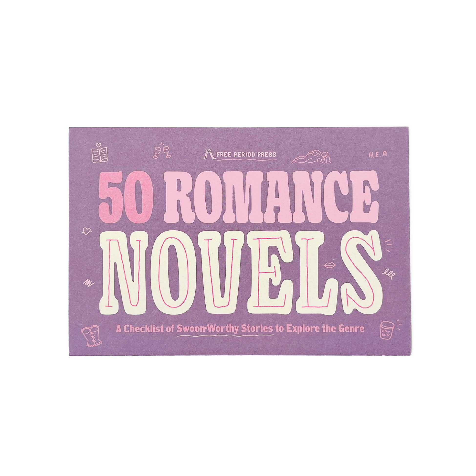 50 Romance Novels Checklist