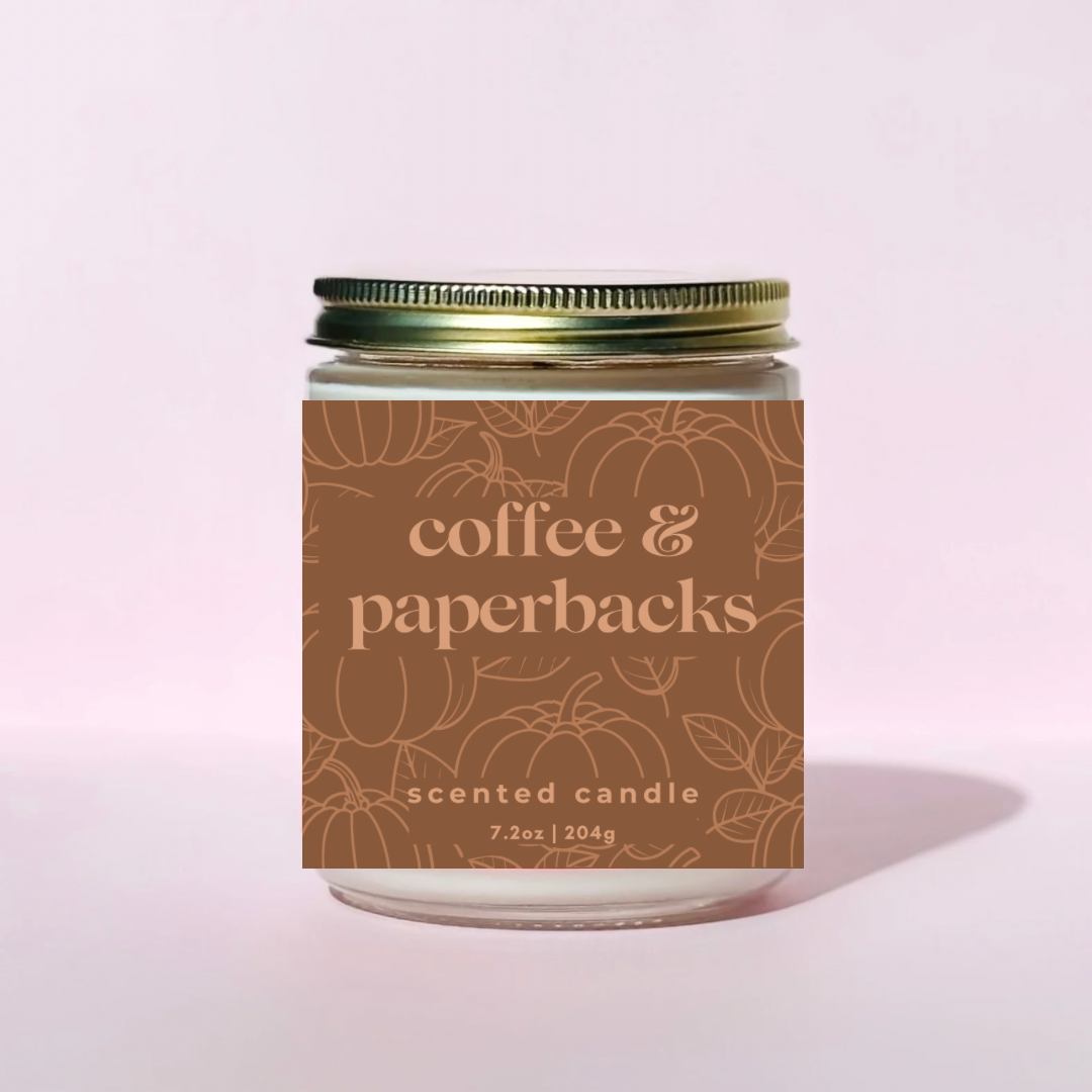Coffee & Paperbacks Candle