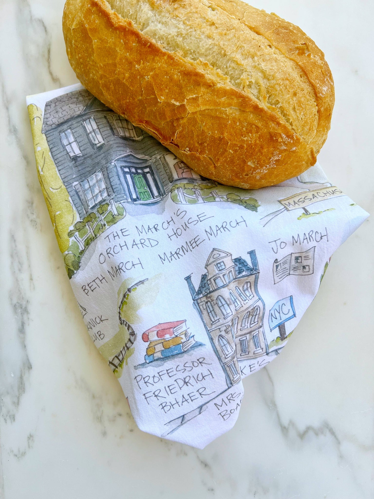 Little Women Tea Towel