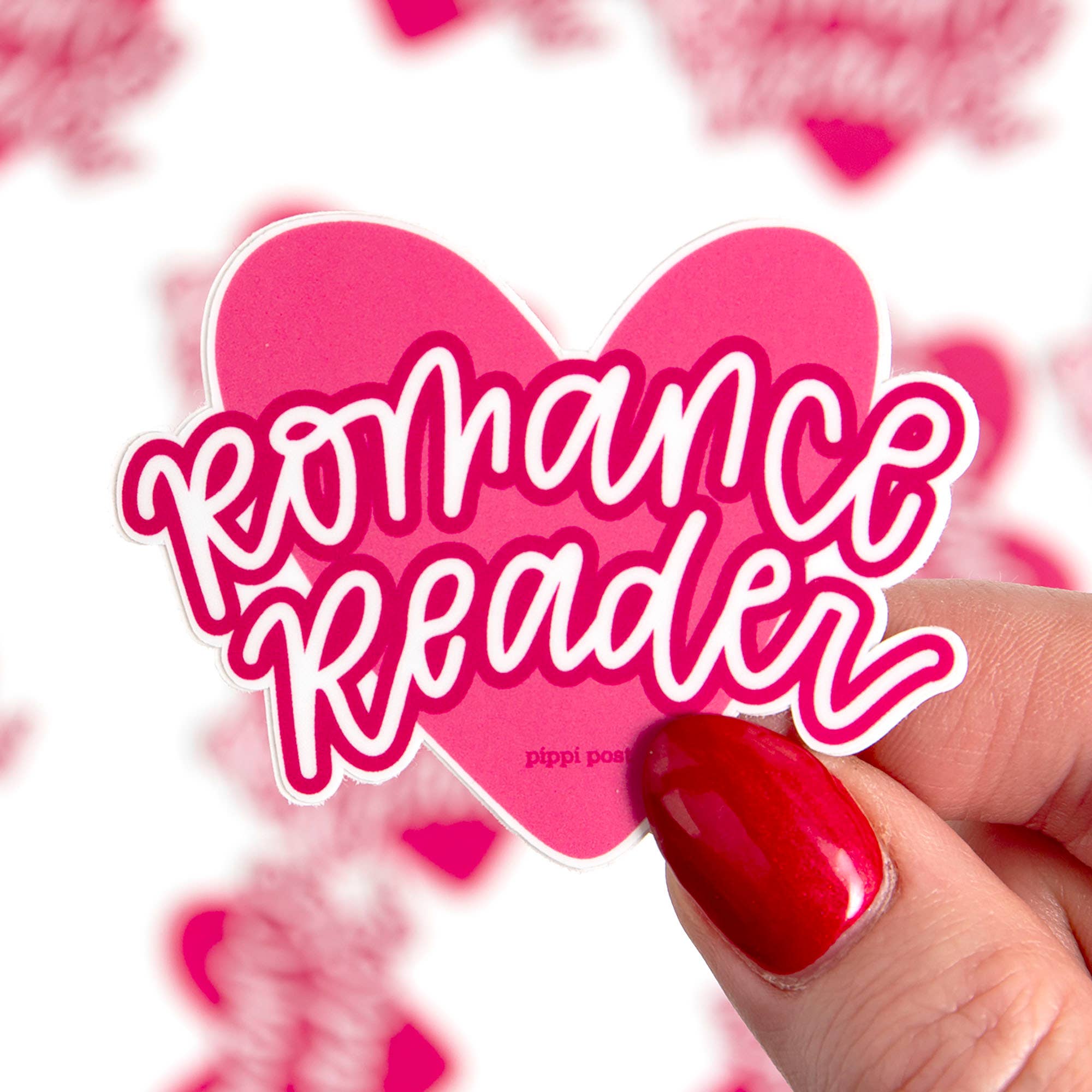 Romance Reader Sticker