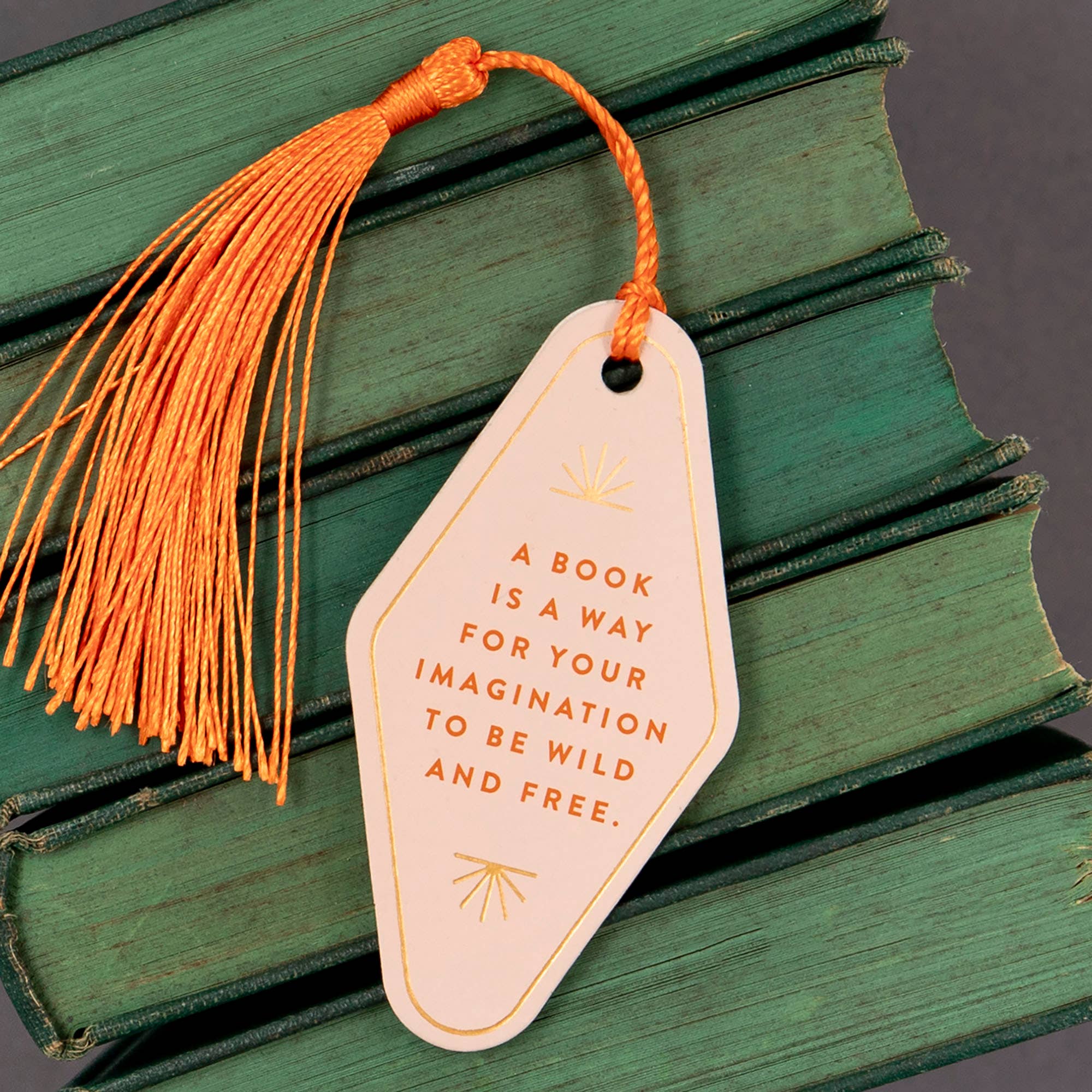 Your Imagination Vegan Leather Bookmark