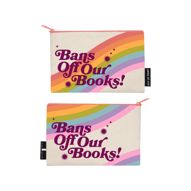Indie Bookstore Day "Bans off Our Books" Pouch