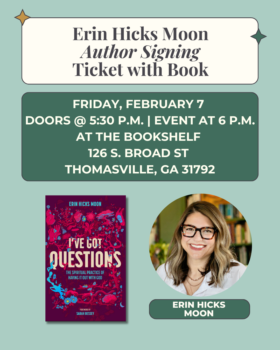 Erin Hicks Moon Author Signing + Book