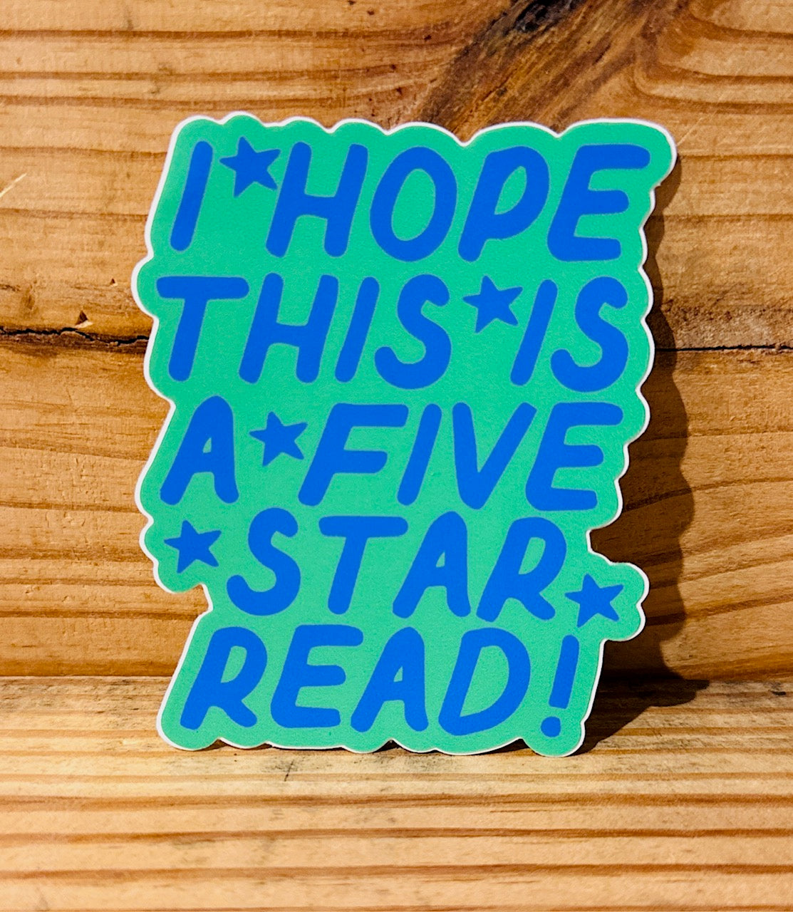 Five Star Read Sticker