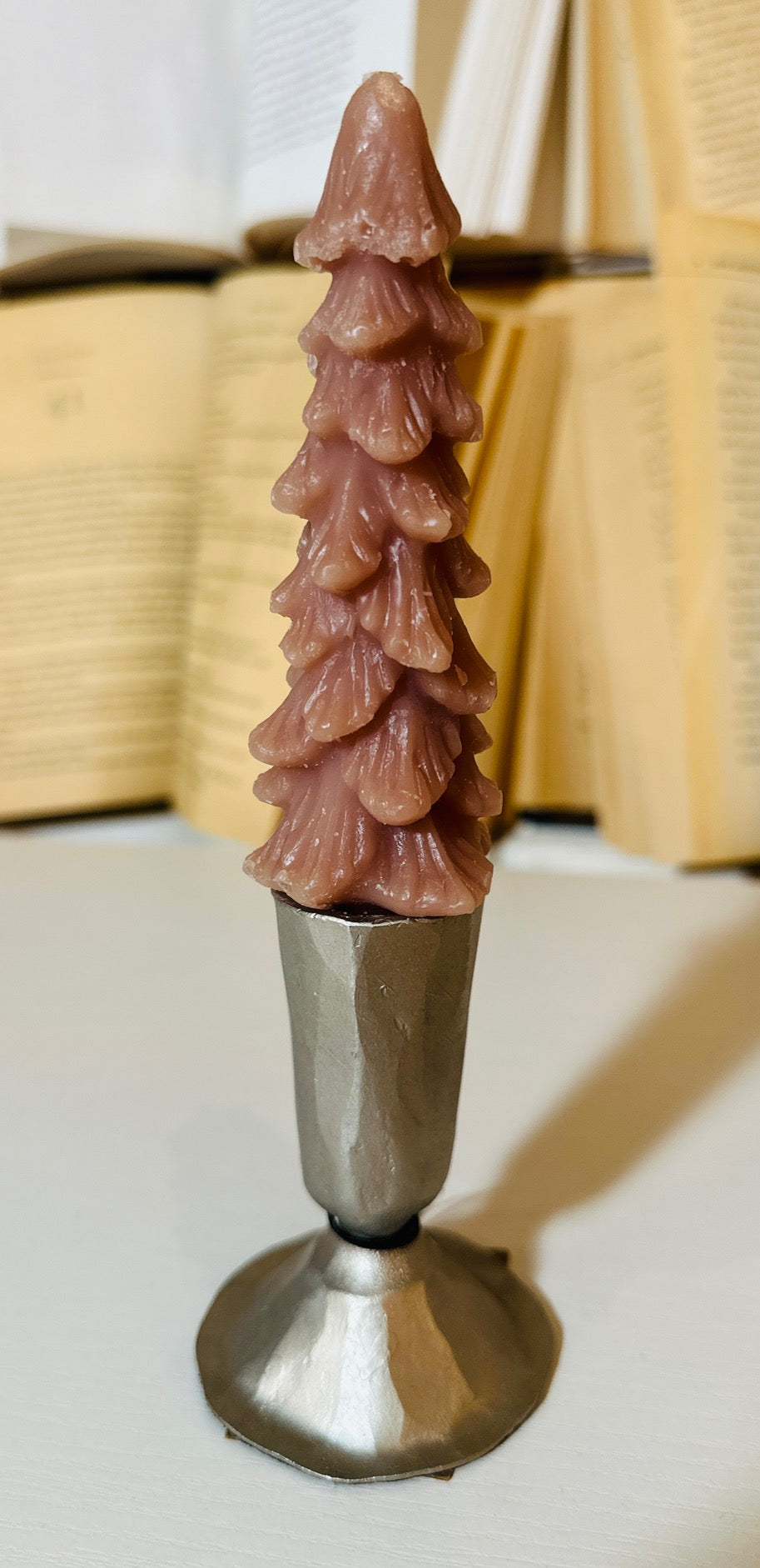 Pine Tree Taper Candles - Short