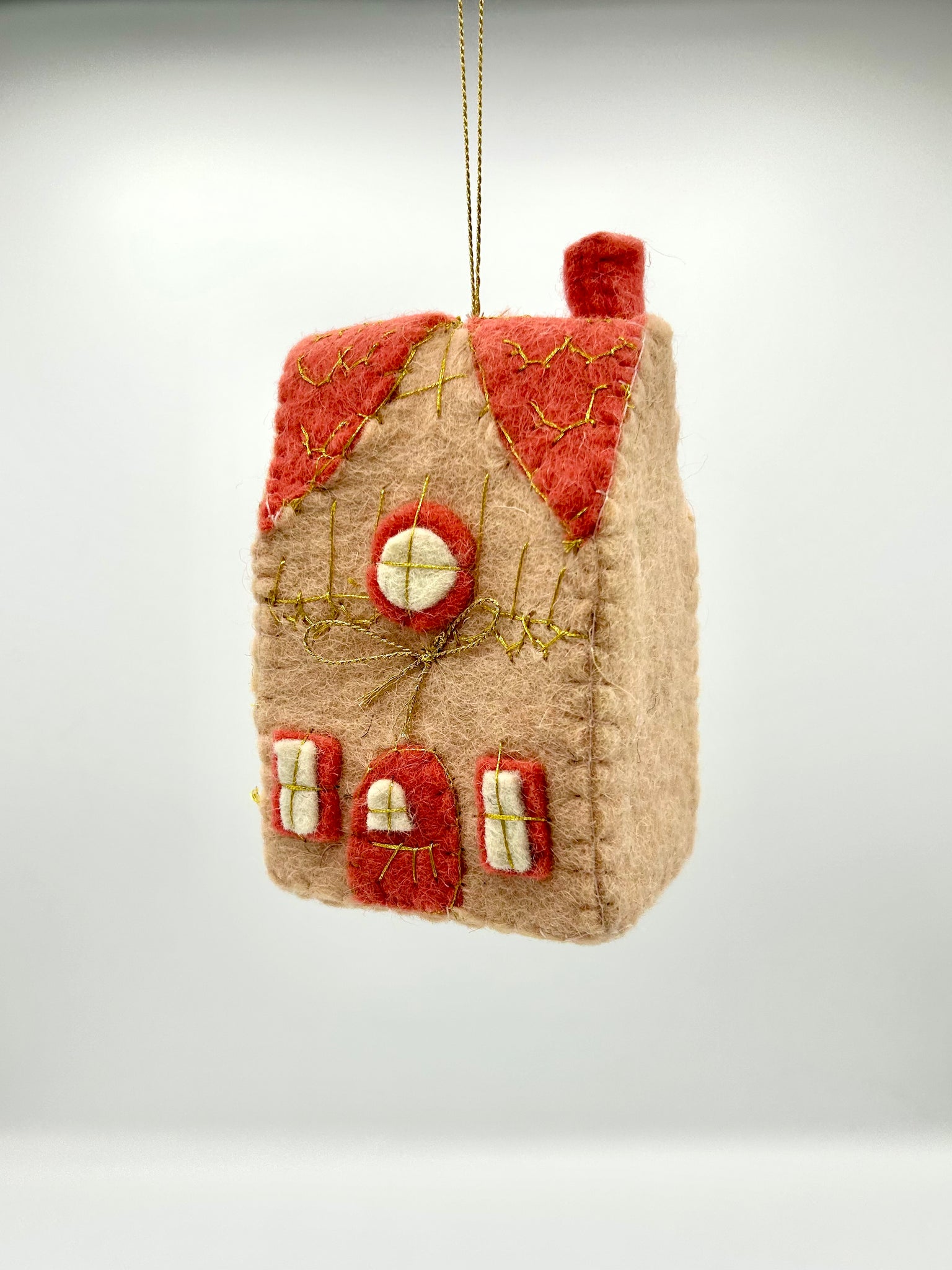 Wool Felt House Ornaments
