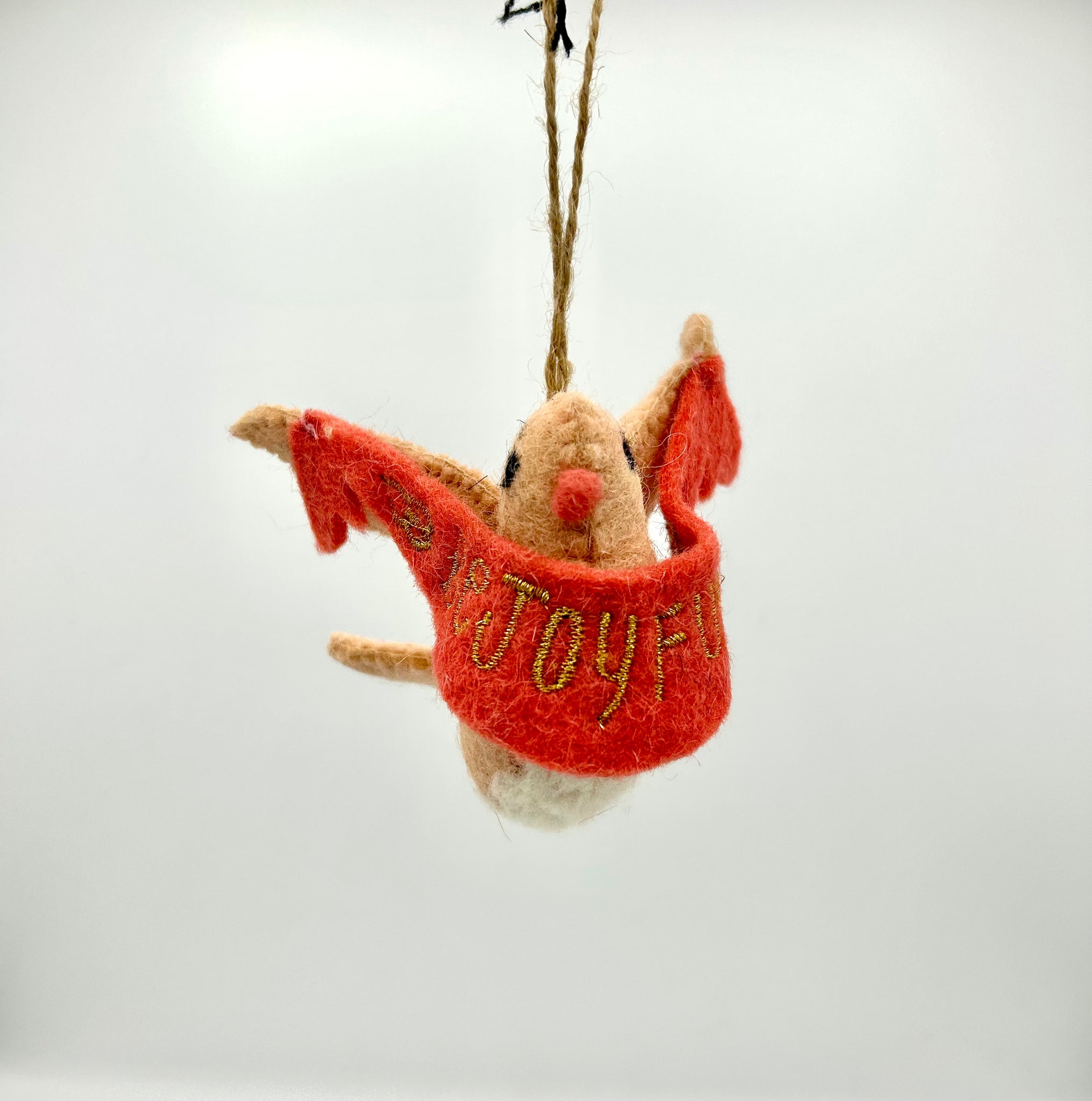Wool Felt Dove Ornament