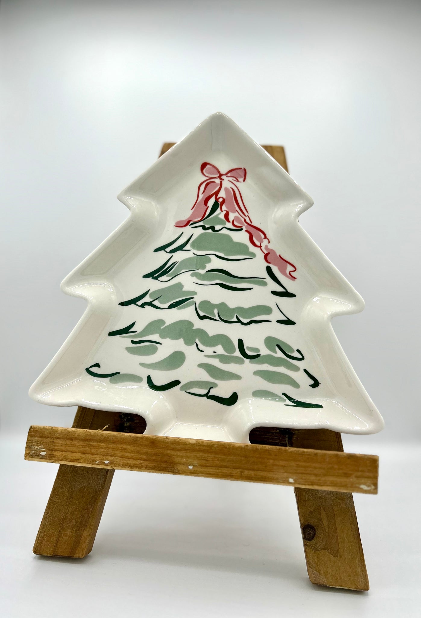 Christmas Tree Plate