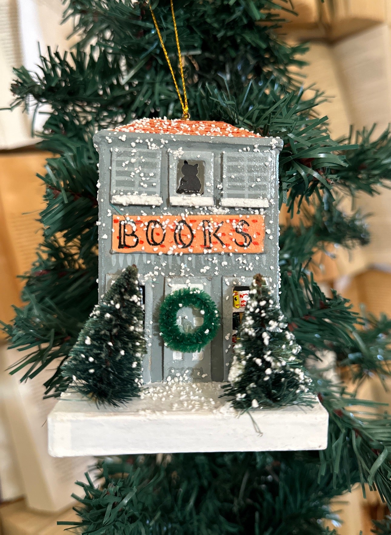 Bookstore Ornament