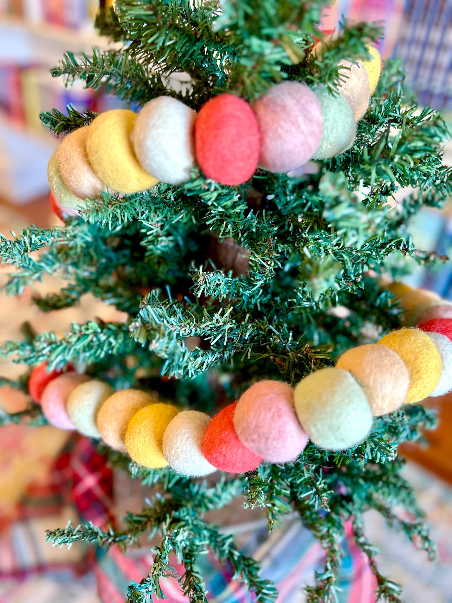 Wool Ball Garland