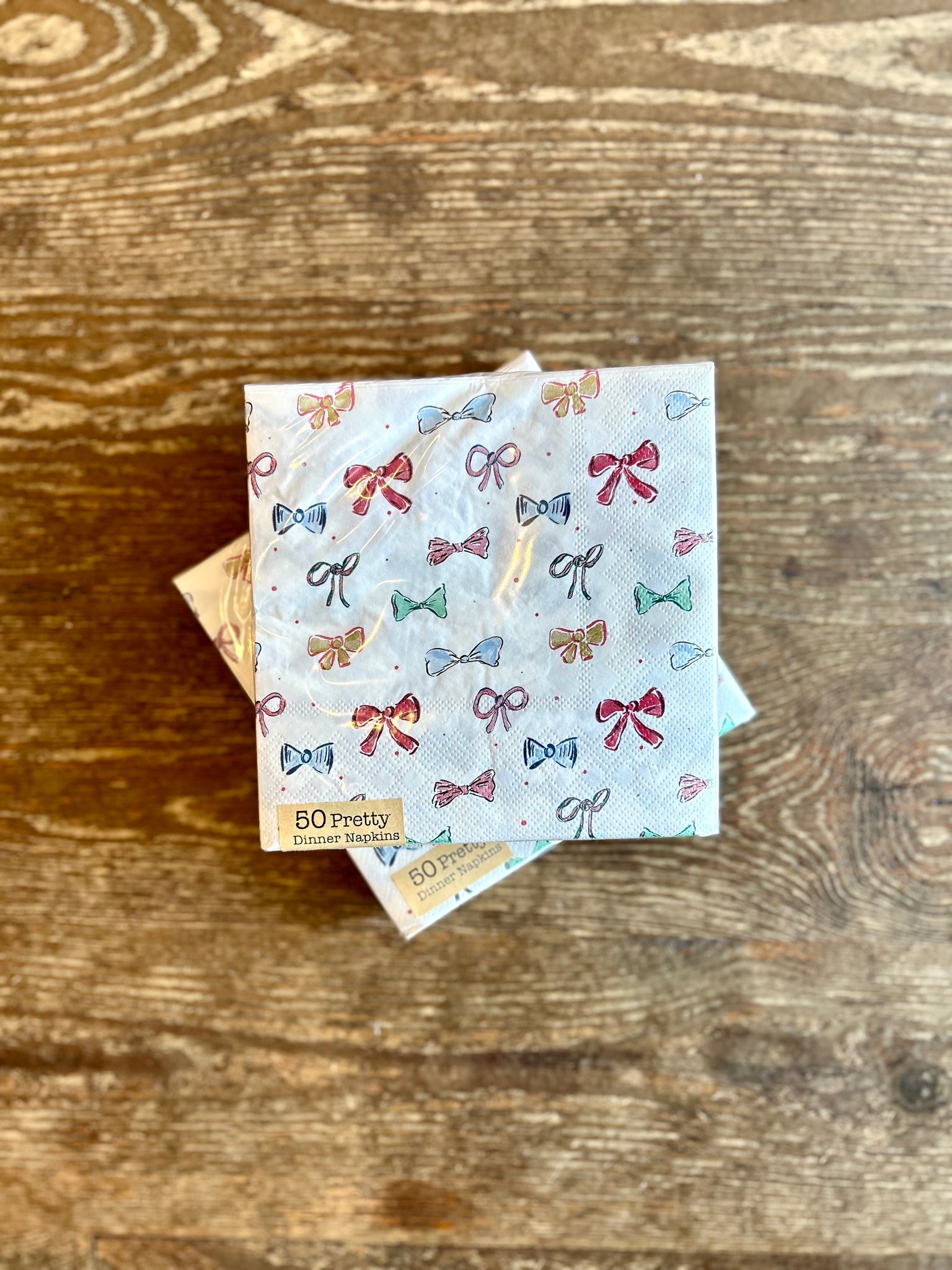 Paper Napkins with Bows