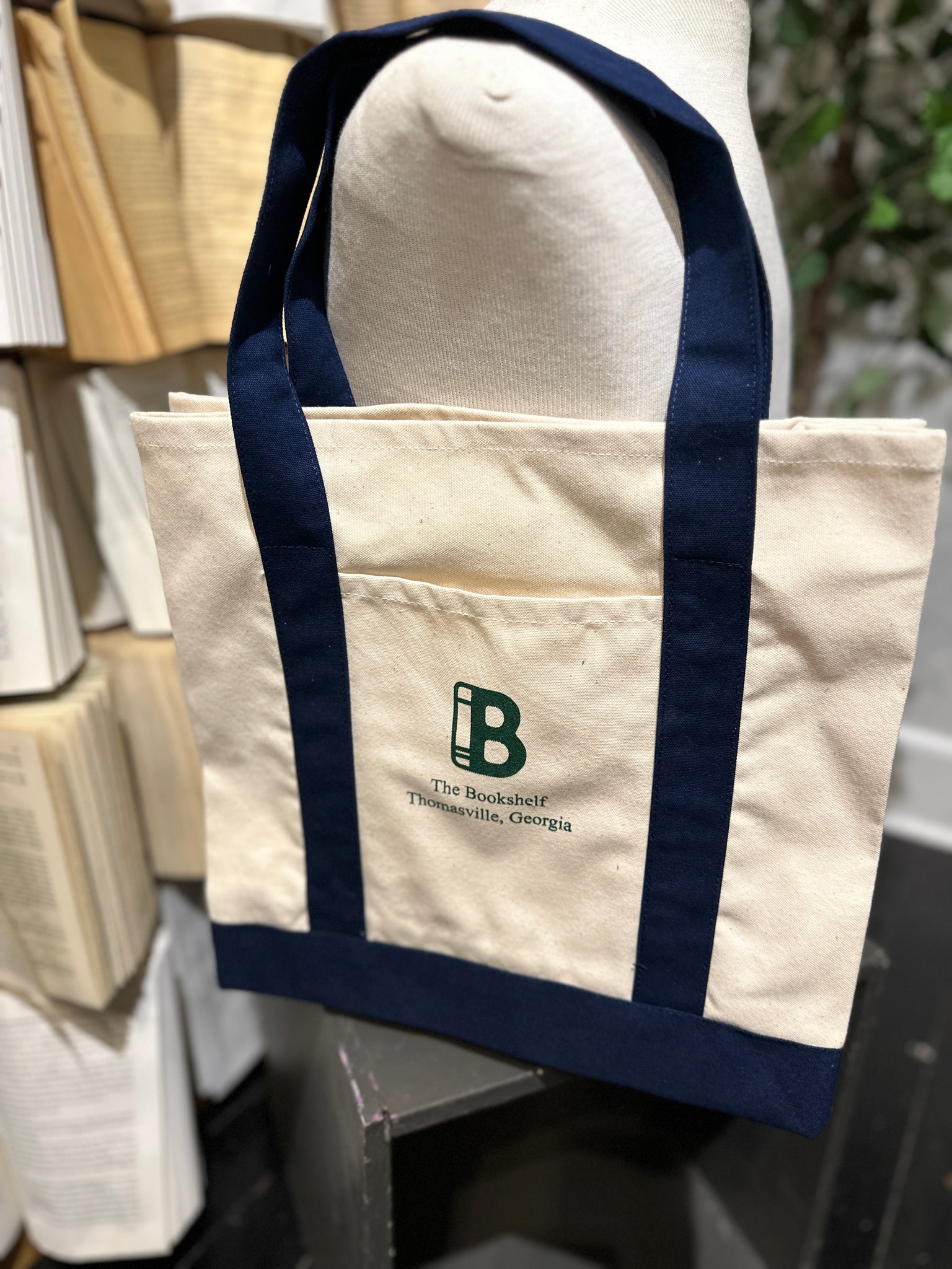 Bookshelf Yacht Tote