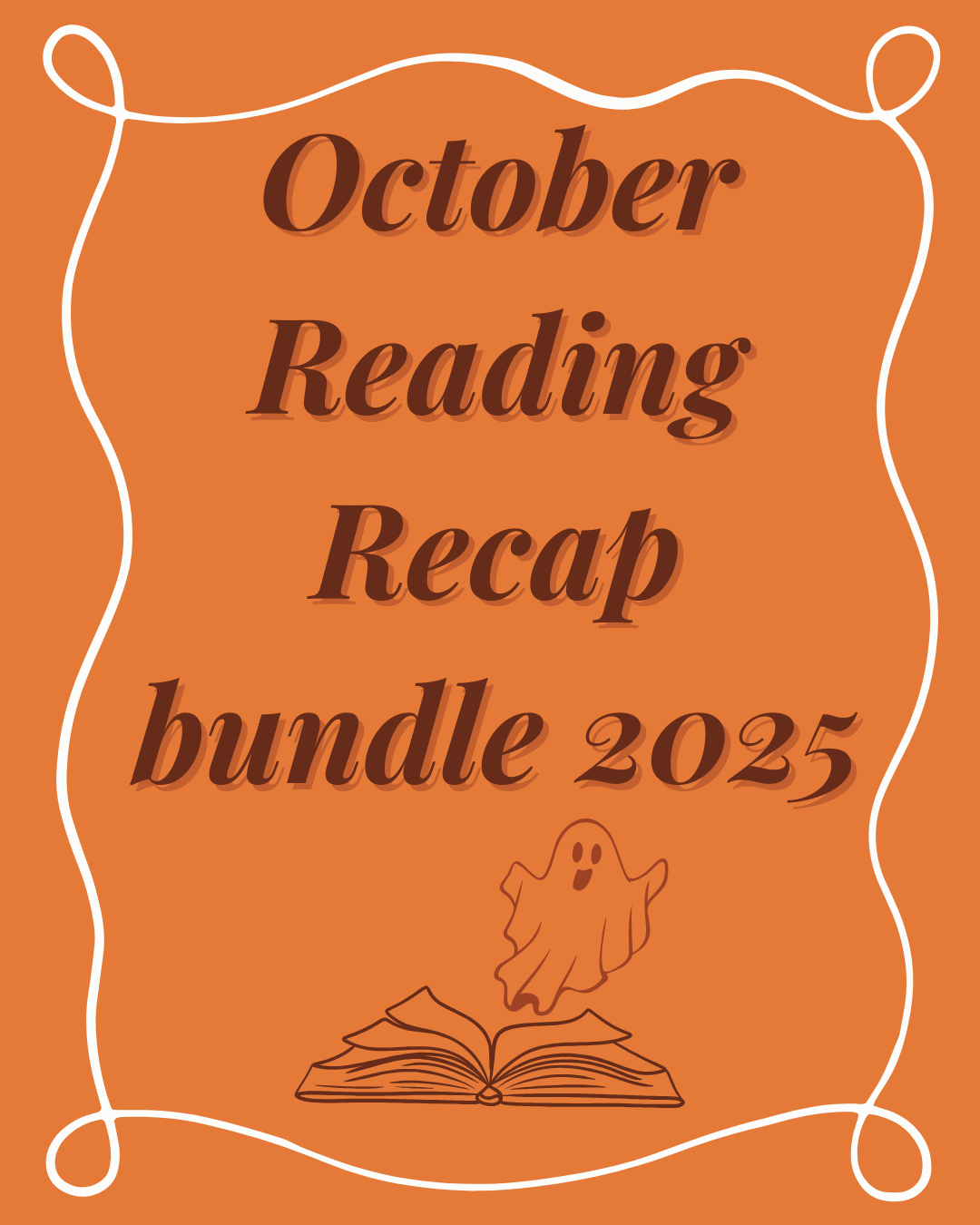 October 2025 Reading Recap Bundle