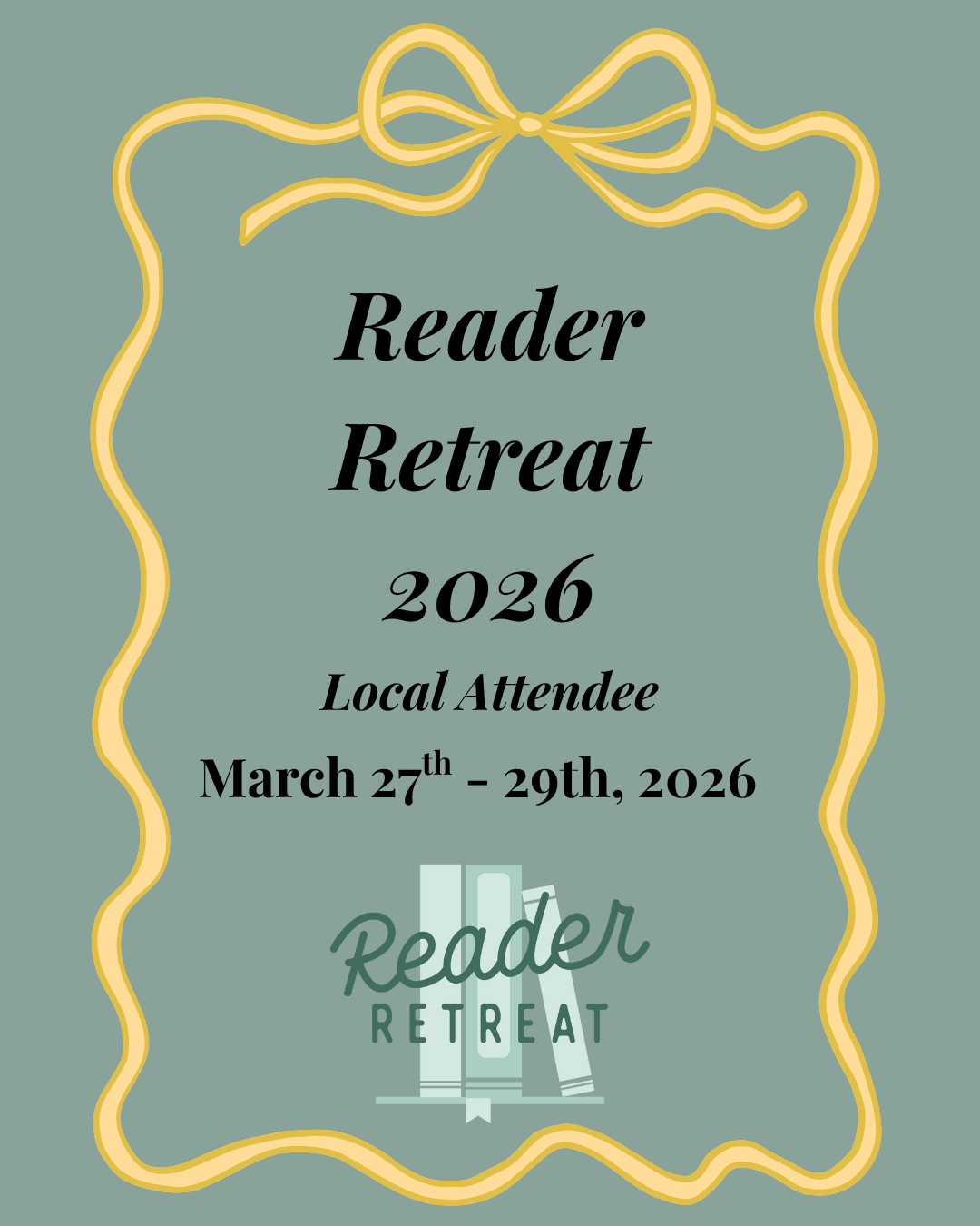 Reader Retreat 2026 - Local