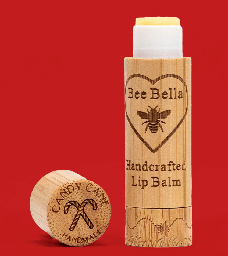 Bee Bella Candy Cane Lip Balm