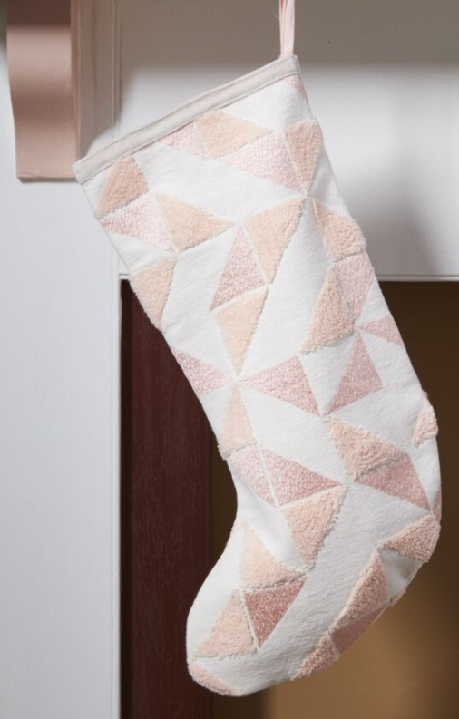 Pink Patchwork Stocking