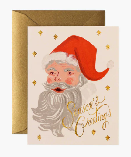 Rifle Paper Co. Greetings from Santa Boxed Card Set