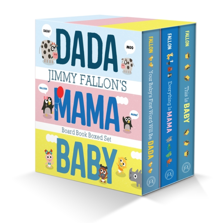 Jimmy Fallon's Dada, Mama, and Baby Board Book Boxed Set