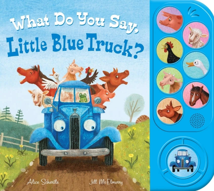 What Do You Say, Little Blue Truck?