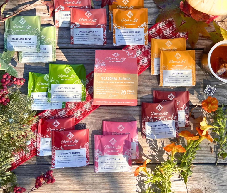 Piper & Leaf Tea Company Seasonal Blends Tea Bags