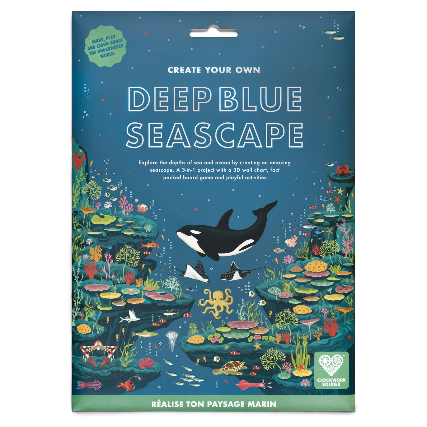 Create Your Own: Deep Blue Seascape