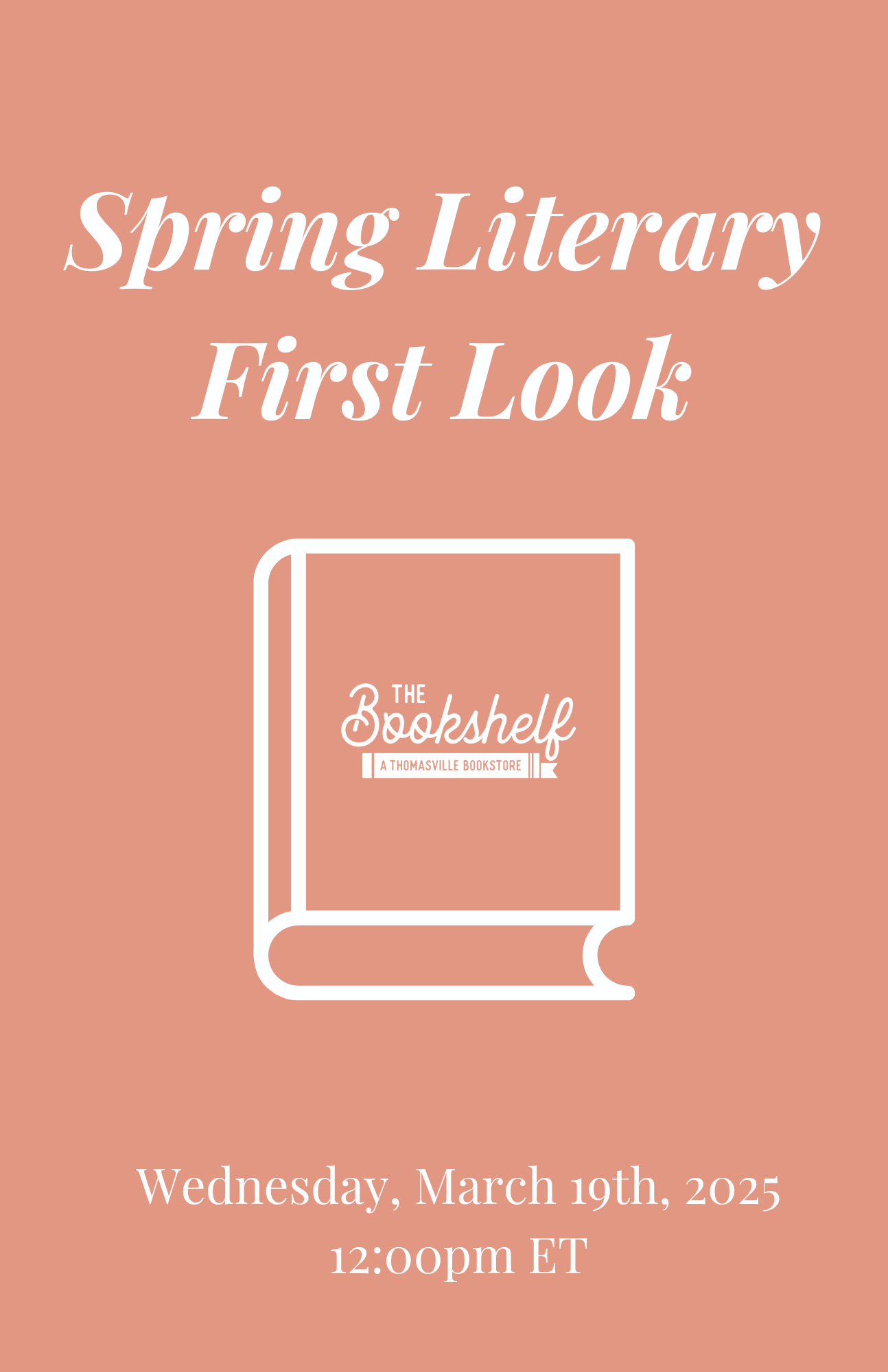 Spring 2025 Literary First Look