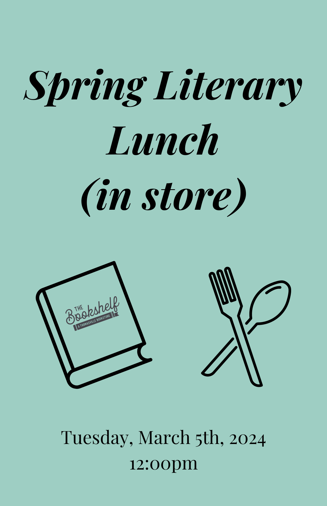 Spring 2024 Literary Lunch