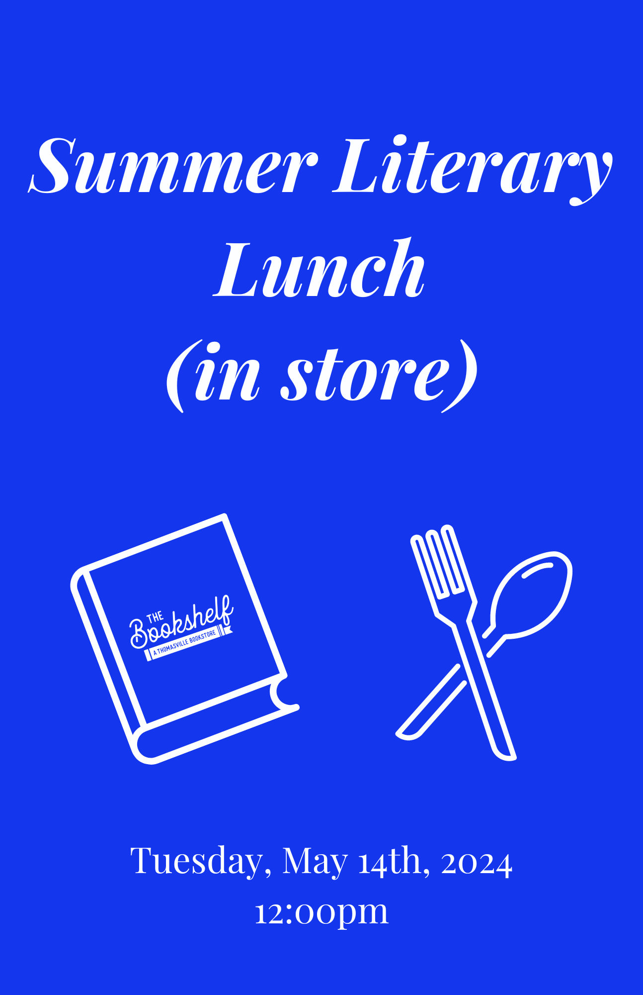 Summer 2024 Literary Lunch
