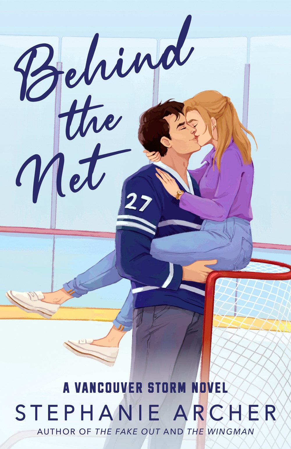 Behind the Net: A Vancouver Storm Novel