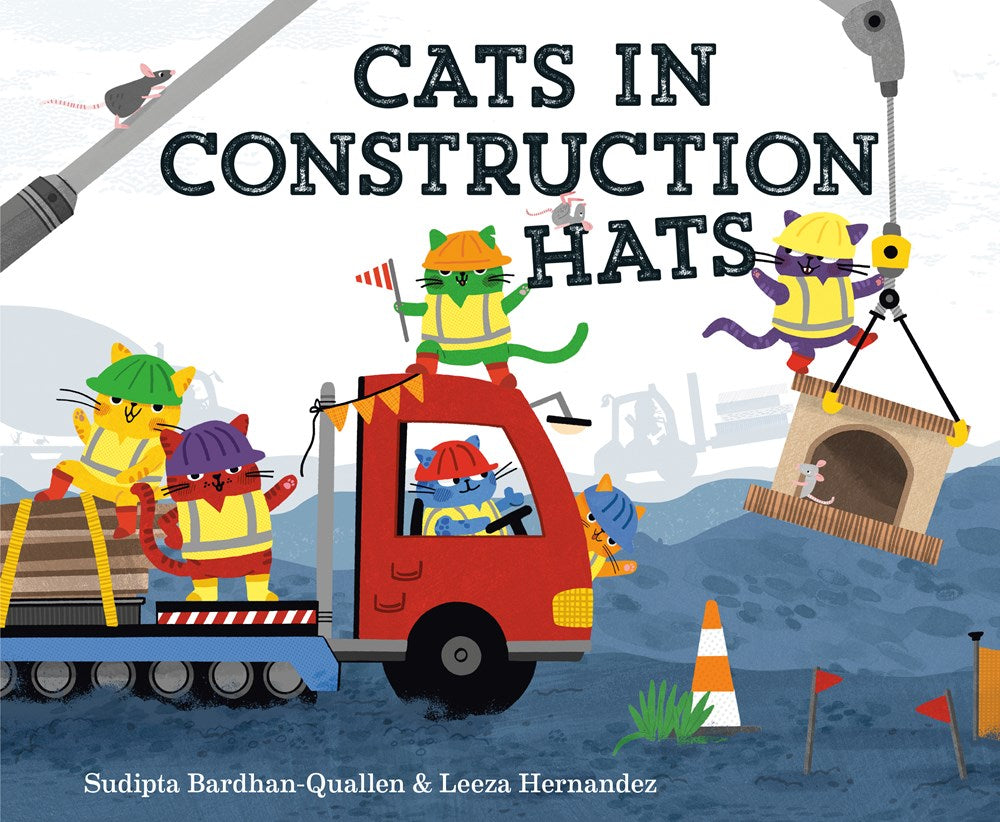 Cats in Construction Hats – The Bookshelf