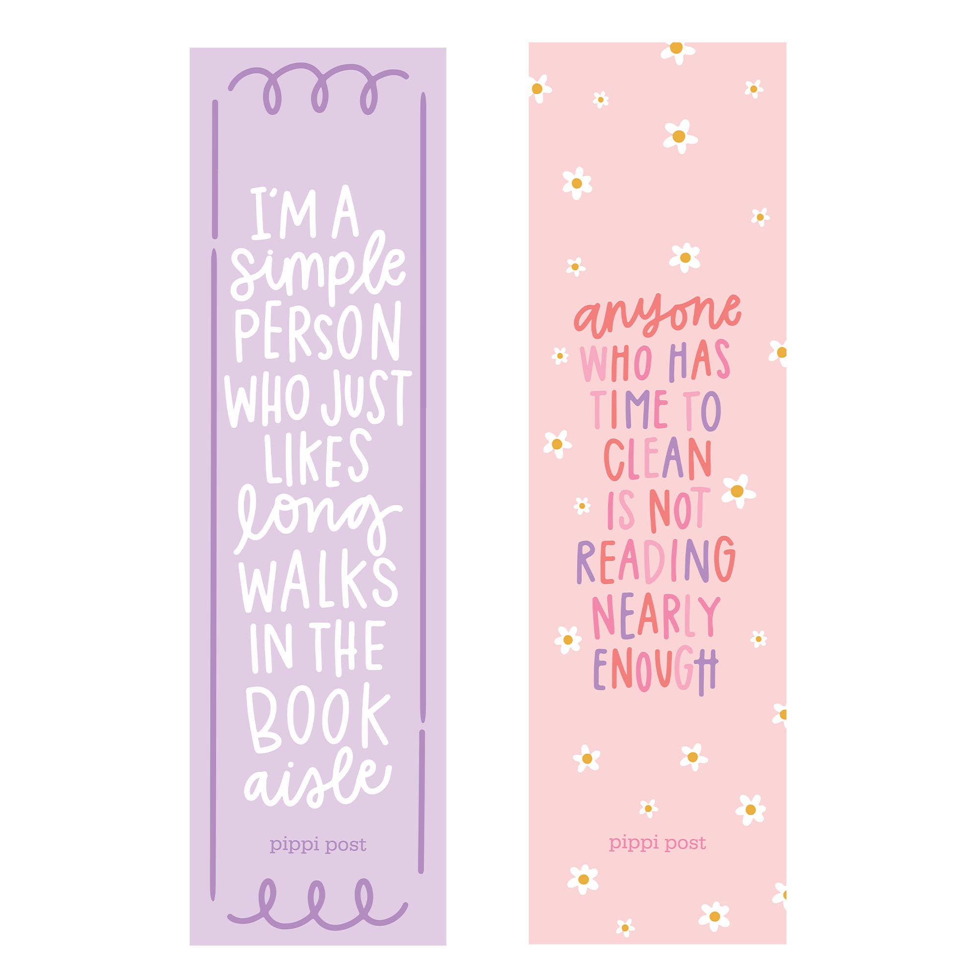 Long Walks in the Book Aisle Bookmark Set