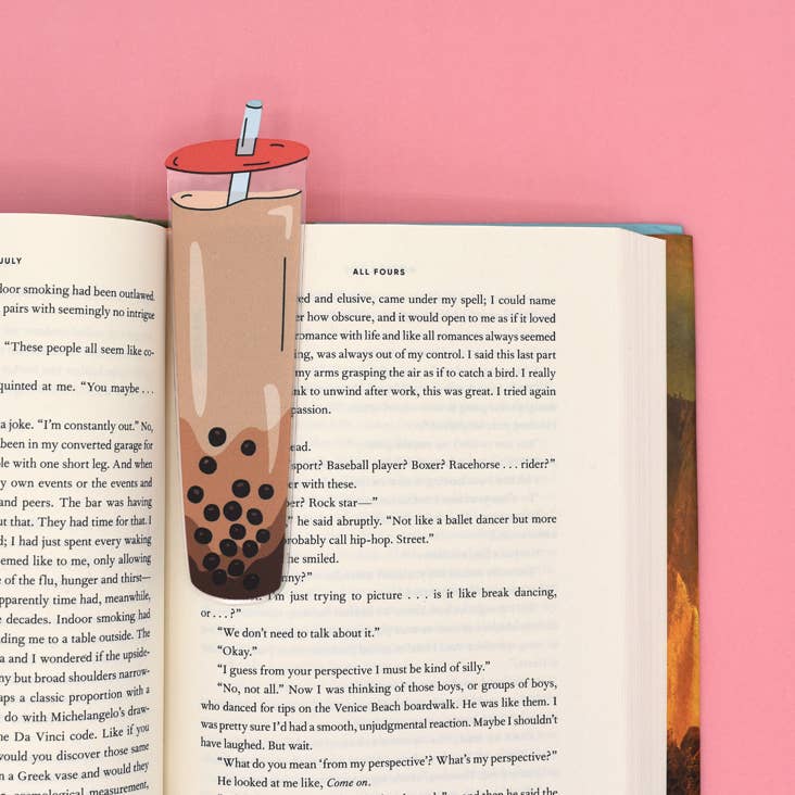 Humdrum Boba Tea Bookmark