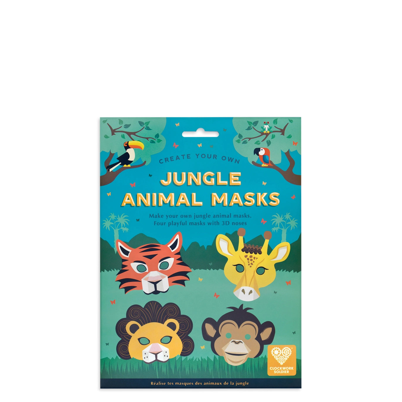 Create Your Own: Jungle Animal Masks