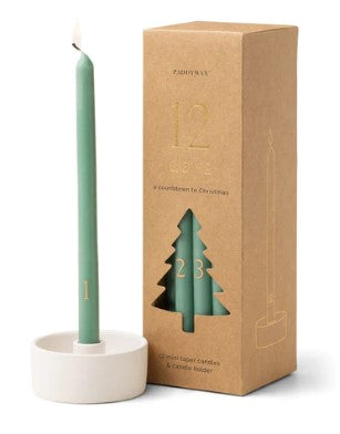 12 Days of Christmas Taper Candles