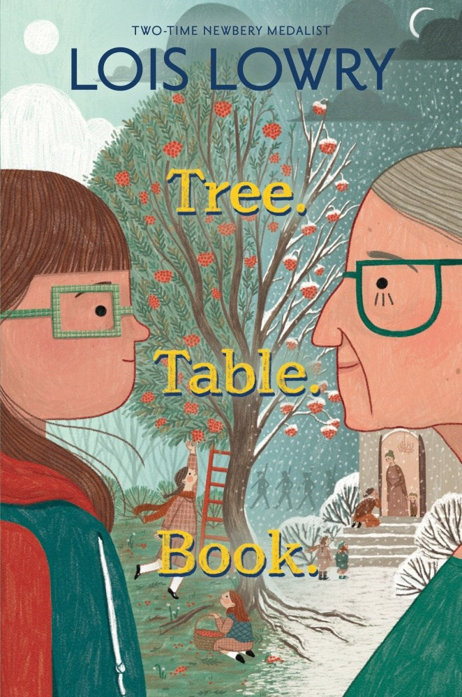 Tree. Table. Book. (April 23rd, 2024)