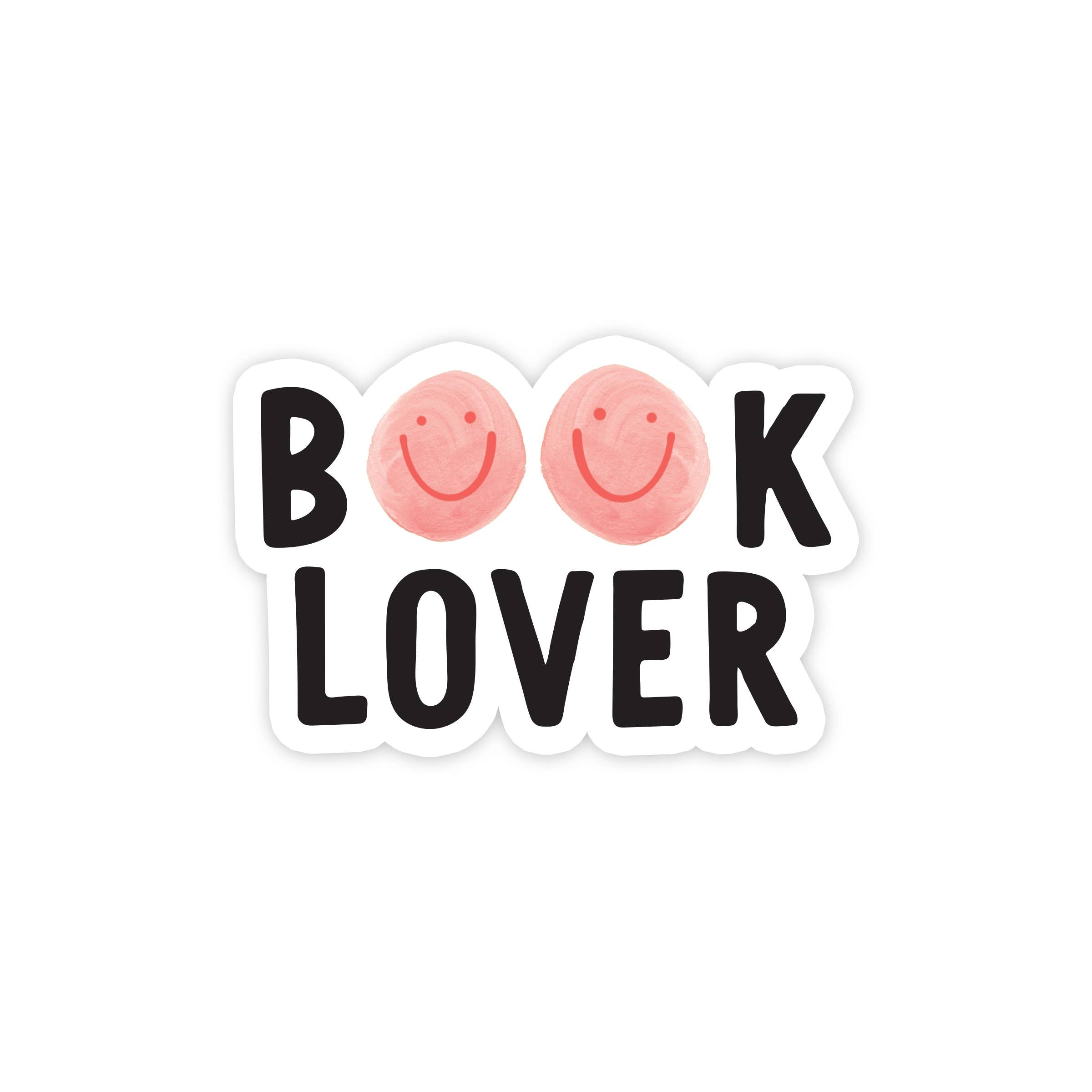 Book Lover Sticker The Bookshelf 6357