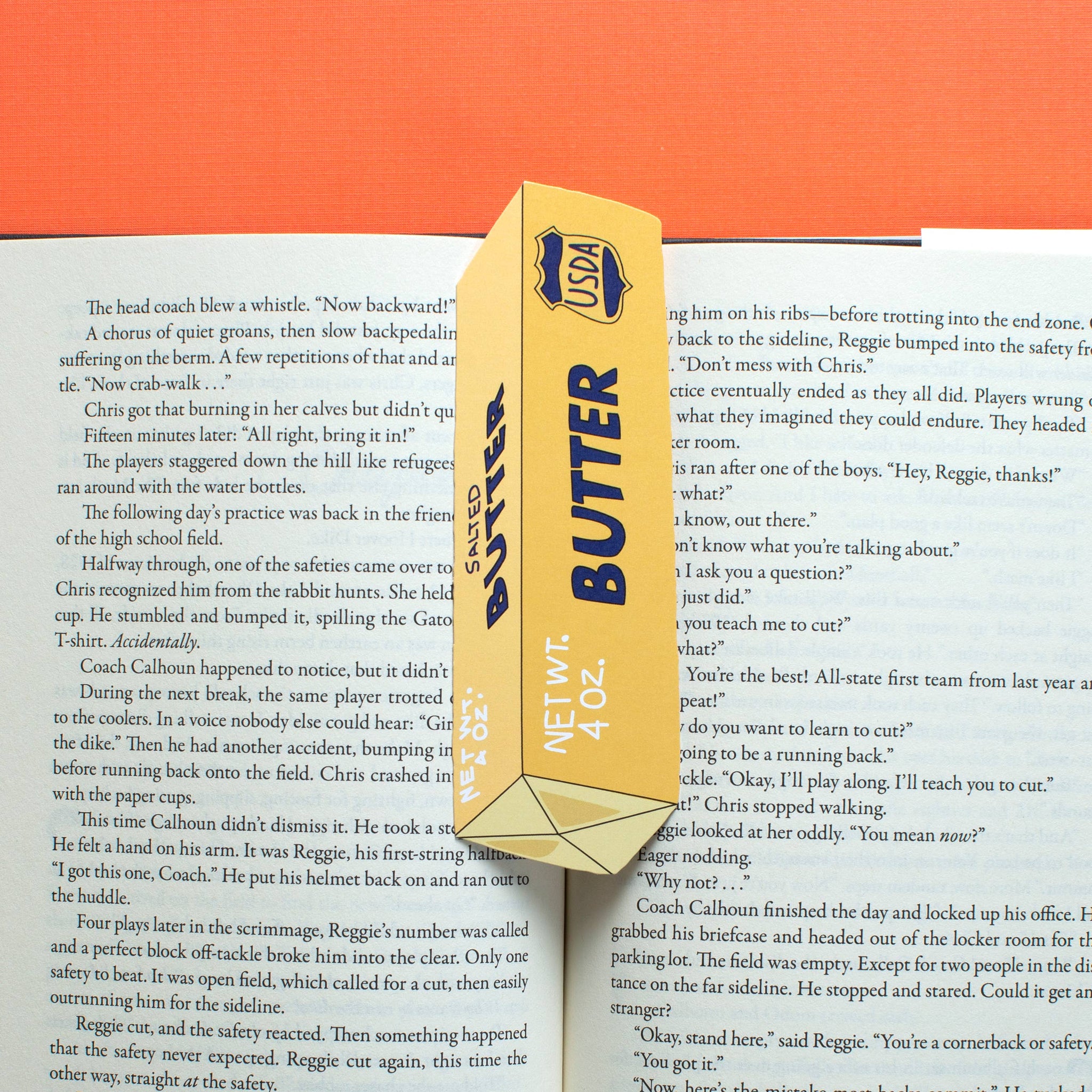Humdrum Stick of Butter Bookmark