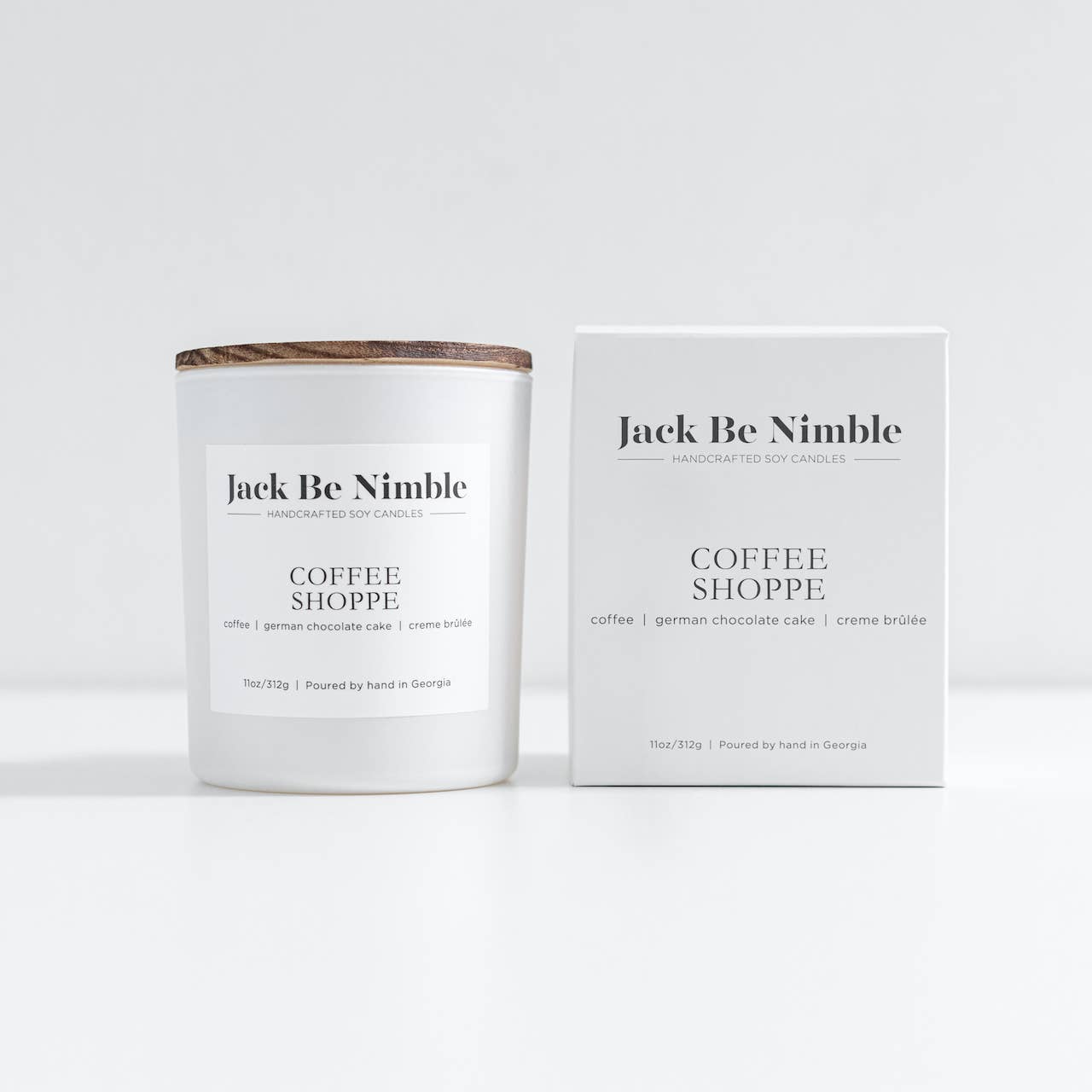 Jack Be Nimble 11oz Coffee Shoppe Scented Soy Candle