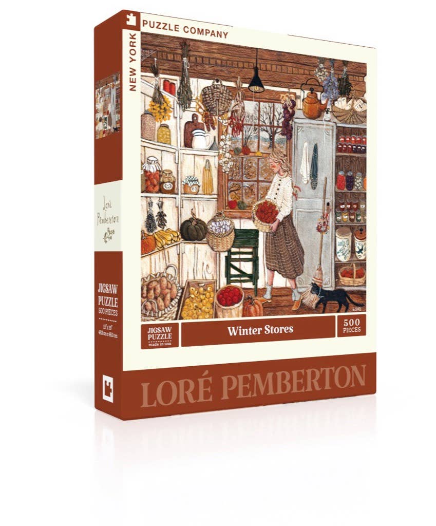 Lore Pemberton 500 Piece Puzzle - Winter Stores