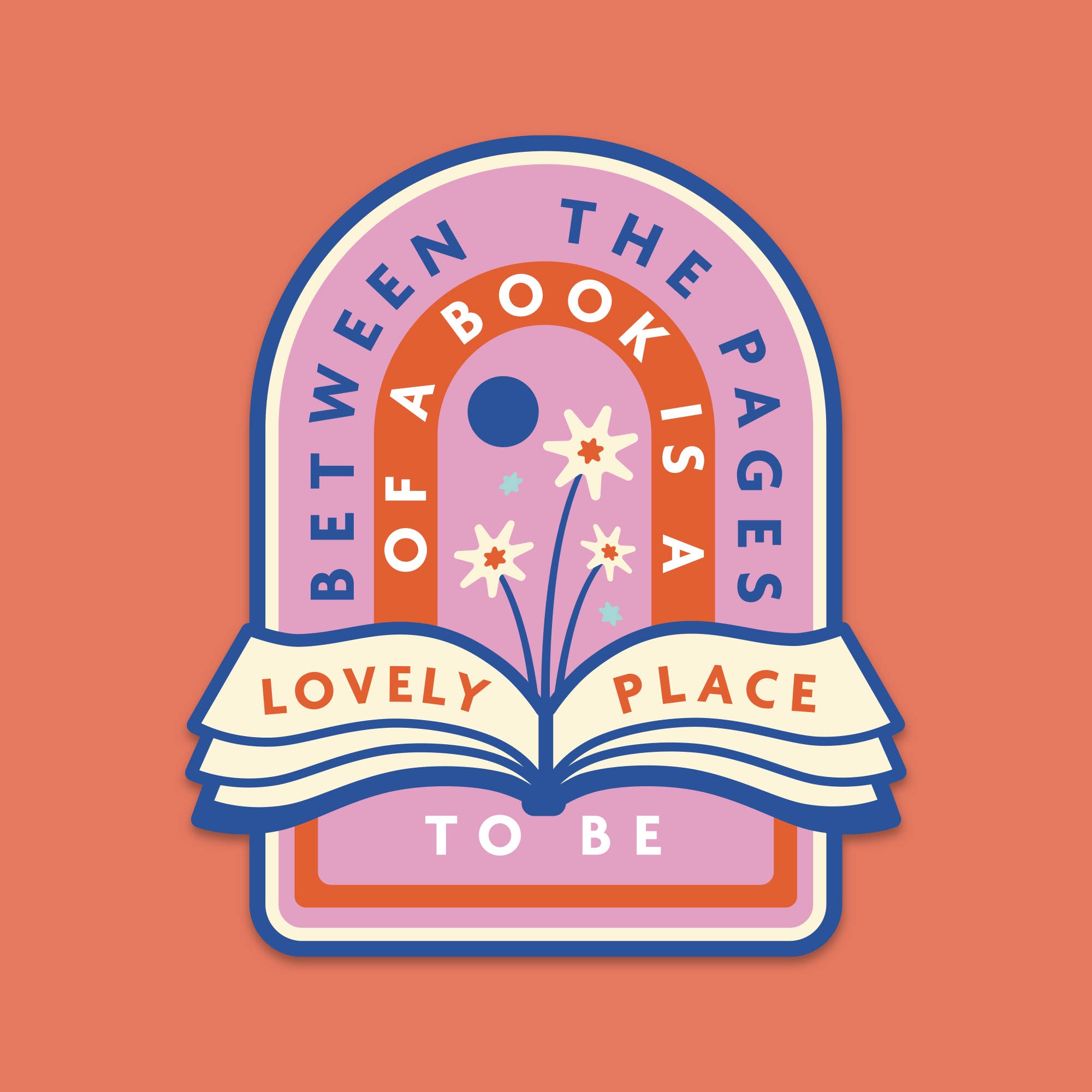Between the Pages Sticker