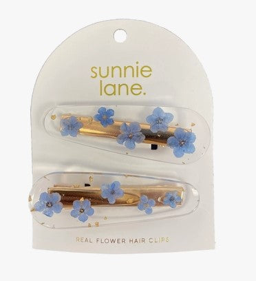 Sunnie Lane Pressed Flower Hair Clips